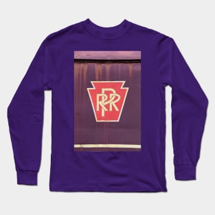 Pennsylvania Rail Road Logo Long Sleeve T-Shirt